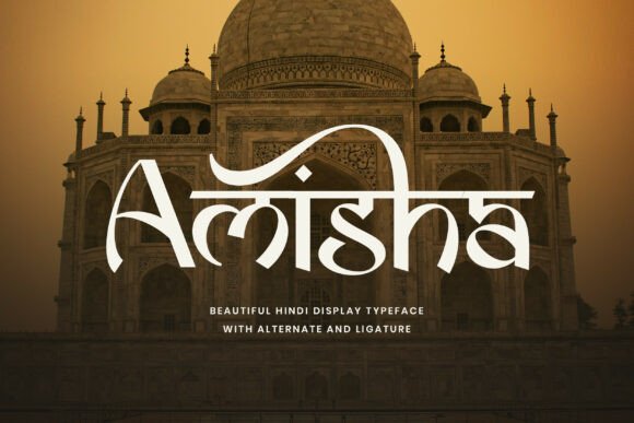 Amisha: The Elegant Hindi Display Font for Handmade Brands