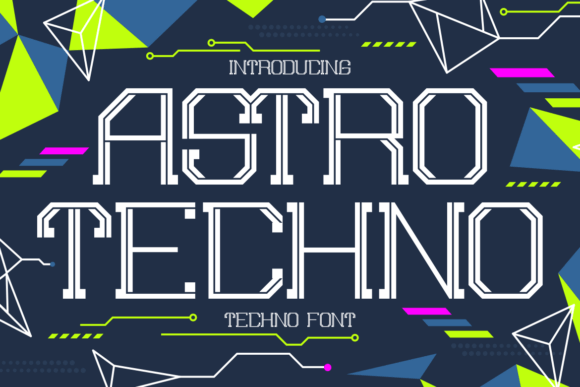 Astro Techno: The Ultimate Display Font for Digital Campaigns