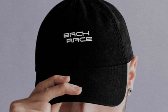 Back Race: A Modern Display Font for Bold Branding
