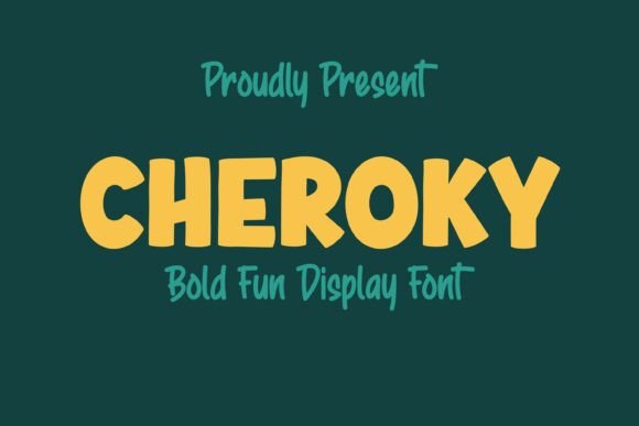 Cheroky: The Playful Display Font for Handmade Brands
