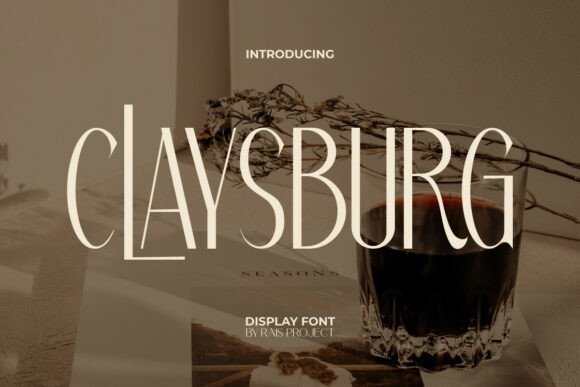 Claysburg Font: Modern Branding for Small Business