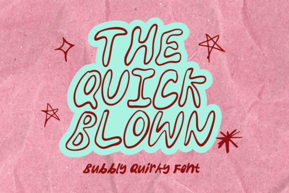 Designing Playful Headers with The Quick Blown Typeface