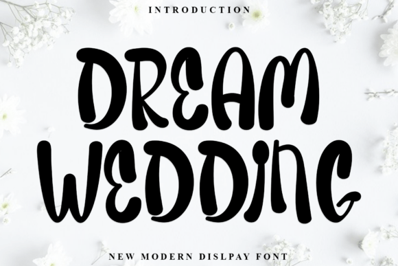 Dream Wedding Typeface for Festive Branding Projects