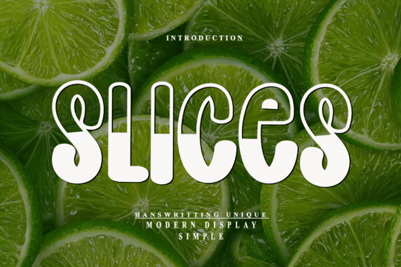 Elevate Your Brand with the Slices Handwritten Typeface