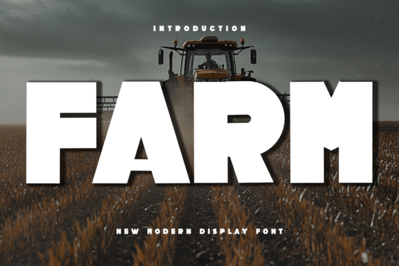 Farm Font Review: Bold Display Type for Makers