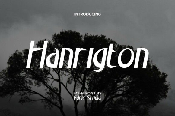 Hanrigton Font Review: A Futuristic Display for Modern Design