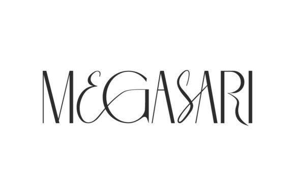 Megasari: A Minimalist Display Font for Web Design