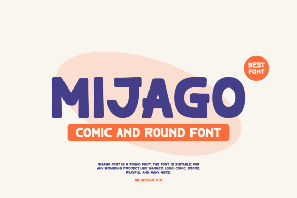 Mijago: The Unique Display Font for Bold Branding