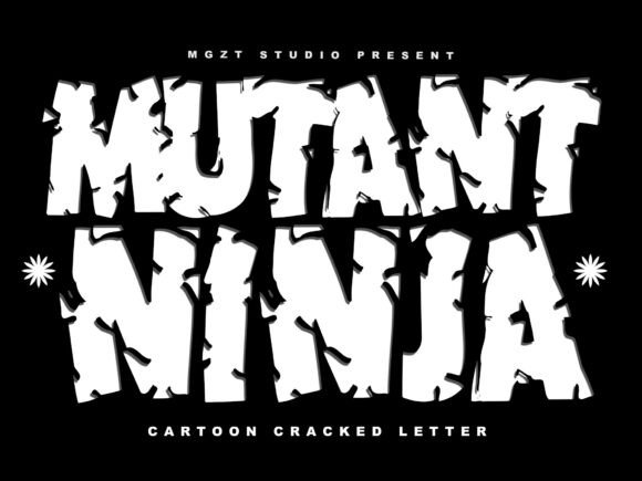 Mutant Ninja: The Ultimate Display Font for Bold Crafts