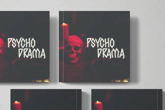 Psychodrama: The Bold Horror Display Font for Campaigns