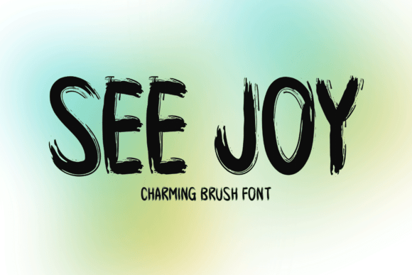 See Joy: The Brush Font That Transforms Small Business Branding
