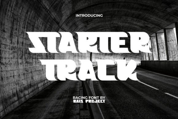 Starter Track Font: Bold Typography for Fast Branding
