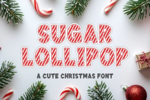 Sugar Lollipop: The Festive Display Font for Your Brand