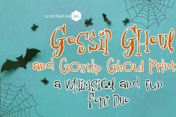 Using Gossip Ghoul Duo for Spooky Web Typography