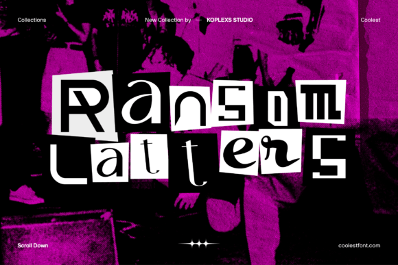 Why Ransom Latters is the Perfect Display Font for Bold Branding