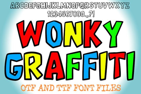 Wonky Graffiti: The Ultimate Street-Style Display Font
